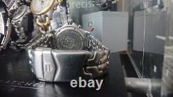 TAG Heuer SEL CG1116 Chronograph Silver 38mm Watch, EXTREMELY RARE, NEW BATTERY