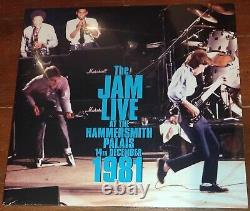 THE JAM 8 EXTREMELY RARE OFFICIAL LIVE LPS 77-82+BRIGHTON+COPENHAGEN MINT Clash