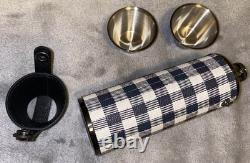 Ted Baker Hip Flask & Shot Cups Tartan Extremely Rare Vintage (New Without Box)