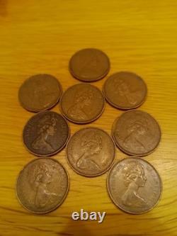 The 1971 New Pence British 2p coins is an extremely rare find