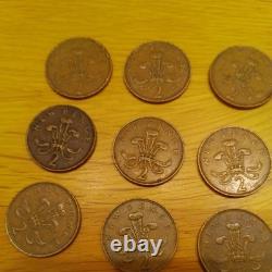 The 1971 New Pence British 2p coins is an extremely rare find