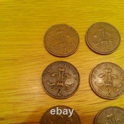 The 1971 New Pence British 2p coins is an extremely rare find