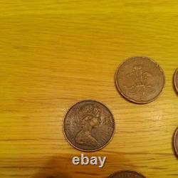 The 1971 New Pence British 2p coins is an extremely rare find