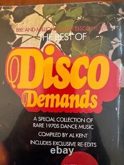 The Best Of Disco Demands 2-lp Le Set Extremely Rare Brand New