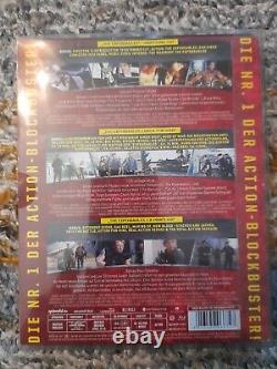 The Expendables Trilogy Blu Ray Steelbook Brand New Unsealed / Extremely Rare