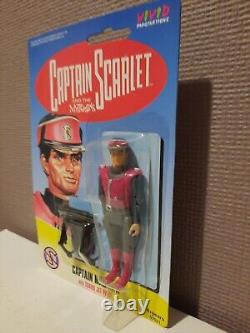 The Extremely Rare New Carded Vintage 1994 Captain Magenta Captain ScarletSeries