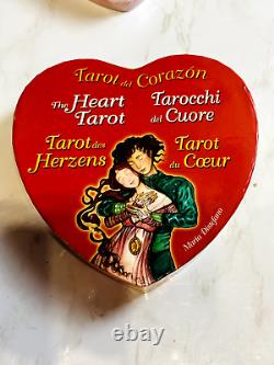 The Heart Tarot by Maria Distefano EXTREMELY RARE COLLECTOR TAROT DECK