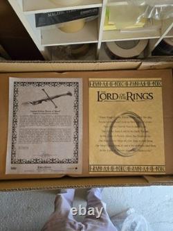 The Lord Of The Rings The Shards Of Narsil New Uc-1296 Extremely Rare # 4791 Coa