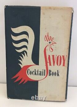 The Savoy Cocktail Book New Edition Extremely Rare 1952