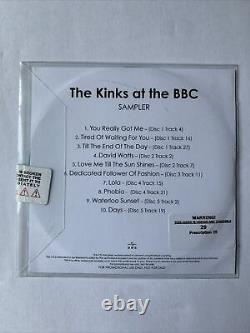 The kinks at the bbc cd sampler / promo NEW extremely rare unique item. NO29