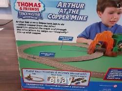 Thomas trackmaster arthur at the copper mine set brand new in box extremely rare