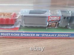 Thomas trackmaster coal mustache spencer brand new in sealed box extremely rare