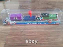 Thomas trackmaster up up & away percy brand new boxed extremely rare 2010