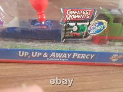 Thomas trackmaster up up & away percy brand new boxed extremely rare 2010