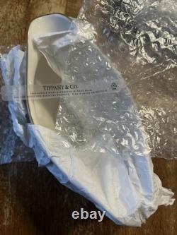 Tiffany & Co Holiday Garland Gravy Bowl Underplate Extremely Rare New Old Stock