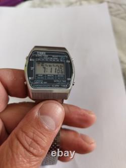 Timex Quartz. Chronograph. World Time Zones. Extremely Rare. New Batteries