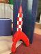 Tintin Rocket To The Moon Figurine 42cm Extremely Rare! No Longer Made