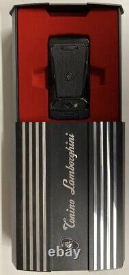 Tonino Lamborghini Antares Mobile Phone Black Opened Unused Extremely Rare