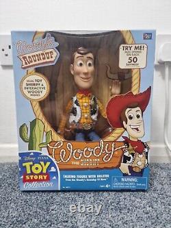 Toy Story Collection'Cloud Logo' Extremely Rare 1st Wave Woody Talking Doll