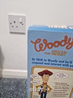 Toy Story Collection'Cloud Logo' Extremely Rare 1st Wave Woody Talking Doll