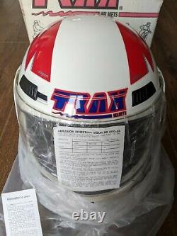 Trax Integrale Motorcycle Helmet Extremely Rare Vintage New? Clearance