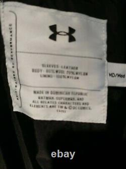 Under Armour Batman Gotham City University Varsity Jacket Extremely Rare