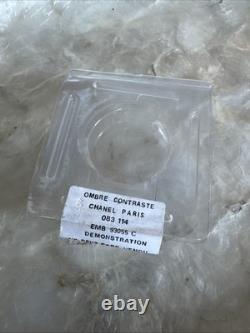 VINTAGE Chanel 11 sofa-fumoir ombre contraste duo EXTREMELY RARE NEW
