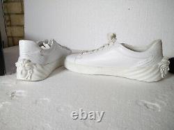 Versace REAR Medusa Trainers UK 9 EU43 White Leather. NEW! Extremely RARE