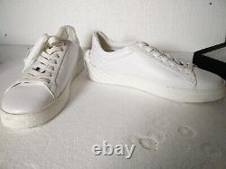 Versace REAR Medusa Trainers UK 9 EU43 White Leather. NEW! Extremely RARE