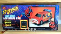 Vintage Extremely Rare Sealed Spider-Man Adventure Van RC Toy Biz
