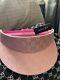 Vintage Gucci Sherry Sun Visor/cap With Tags Never Tried On Extremely Rare Pink