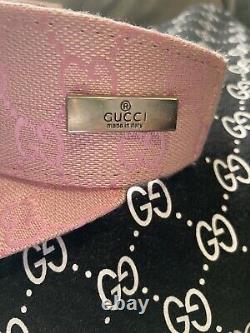 Vintage Gucci Sherry Sun Visor/Cap With Tags Never Tried On Extremely Rare Pink