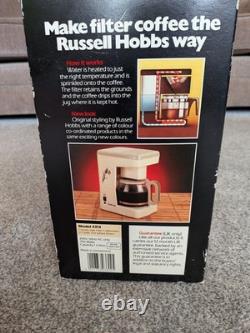 Vintage Russell Hobbs Filter Coffee Maker, Model 3313 Extremely Rare Unused/ New