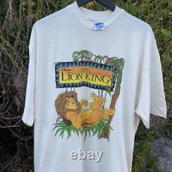 Vintage the Lion King Disney Movie Promo T-Shirt extremely rare New Old Stock XL