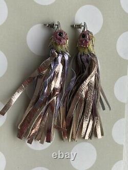 Vivienne Westwood Bird Of Paradise Earrings Extremely Rare