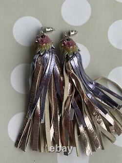 Vivienne Westwood Bird Of Paradise Earrings Extremely Rare