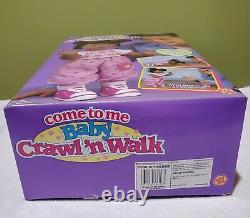 Vtg. 998 Toy Biz Come To me baby Crawl N Walk AA Doll 16 EXTREME RARE HTF NRFB