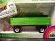 Wow Extremely Rare #2551 Side Tipping Tractors Trailer 2-axled Green 132 Siku