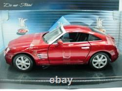 WOW EXTREMELY RARE Chrysler Crossfire 2+2 3.2L 2002 Red met 118 Solido-Auto Art