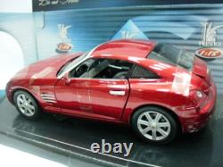 WOW EXTREMELY RARE Chrysler Crossfire 2+2 3.2L 2002 Red met 118 Solido-Auto Art