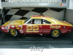 WOW EXTREMELY RARE Dodge Charger 500 #22 Bob Allisson NASCAR 1969 118 RC2 ERTL