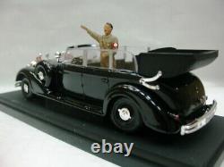 WOW EXTREMELY RARE Mercedes W07 770K Hitler's Personal Car 1942 +figure 143 Rio