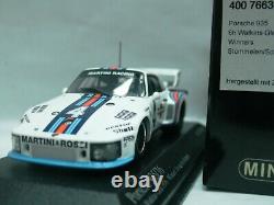 WOW EXTREMELY RARE Porsche 935 1976 #4 Martini Winner Glen 143 Minichamps-Spark
