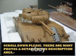 WOW EXTREMELY RARE Sherman M4A3 US 1st Army Kasserine Pass 1943 135 Minichamps