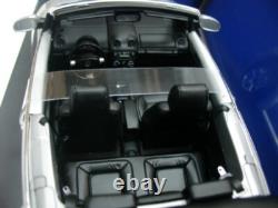 WOW EXTREMELY RARE VW New Beetle Cabriolet Turbo 2002 Reflex Silver 118 AutoArt