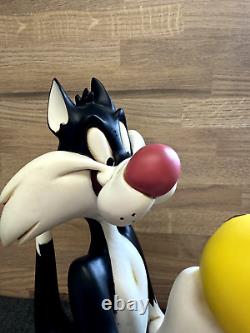 Warner Bros Sylvester & Tweety Pie 15 Tall, Rutten Extremely Rare