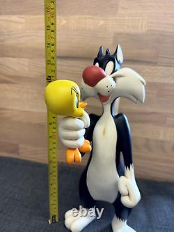 Warner Bros Sylvester & Tweety Pie 15 Tall, Rutten Extremely Rare