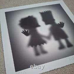 Whatshisname Gone Bart and Lisa Print. Extremely Rare AP edition 1/6