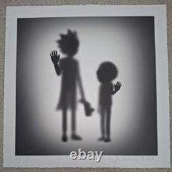 Whatshisname Gone Rick & Morty Print. Extremely Rare AP edition 1/6