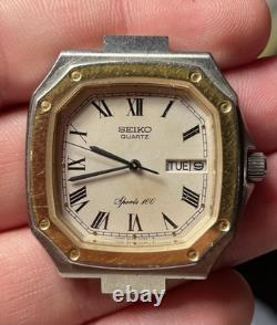 Working Original Seiko Santos Vintage Extremely Rare Brand New Battery DateWorks
